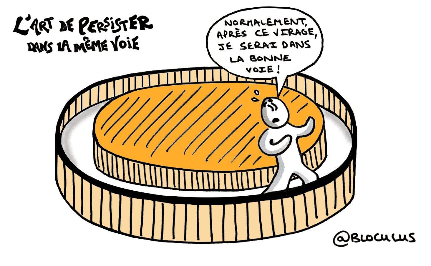 #cartoon : L'art de persévérer dans la même voie