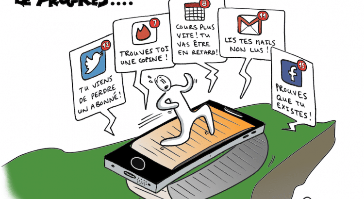 #cartoon : La technologie nous emmène-t-elle vraiment vers plus de libertés ?