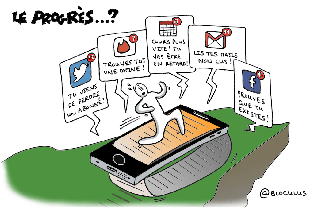 #cartoon : La technologie nous emmène-t-elle vraiment vers plus de libertés ?
