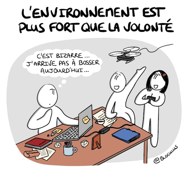 L'environnement est plus fort que la volonté