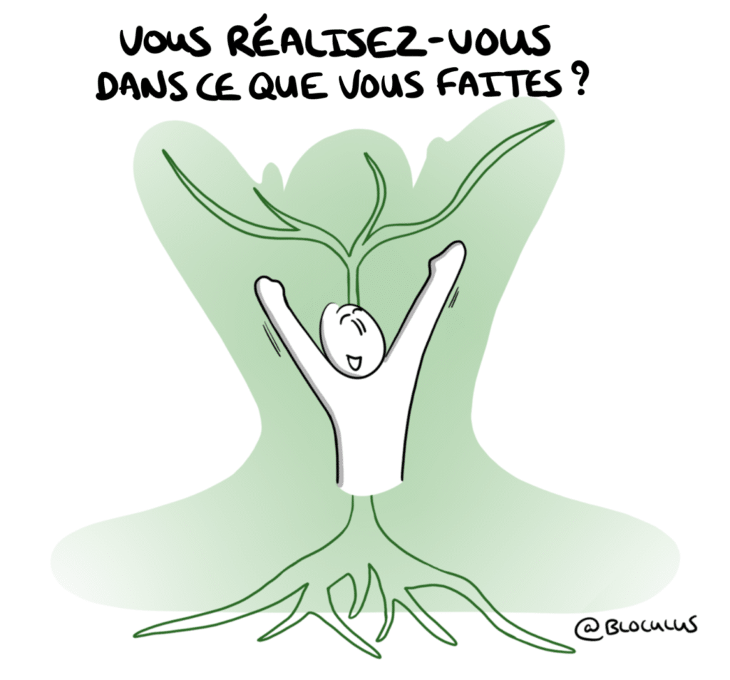 Vous réalisez-vous dans ce que vous faites ?