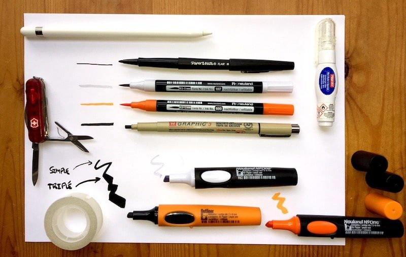 #FacilitationGraphique : Quel matériel utiliser ?