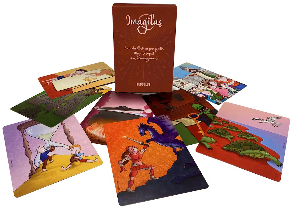 IMAGILUS : Le jeu de cartes qui ajoute Magie & Impact à vos accompagnements
