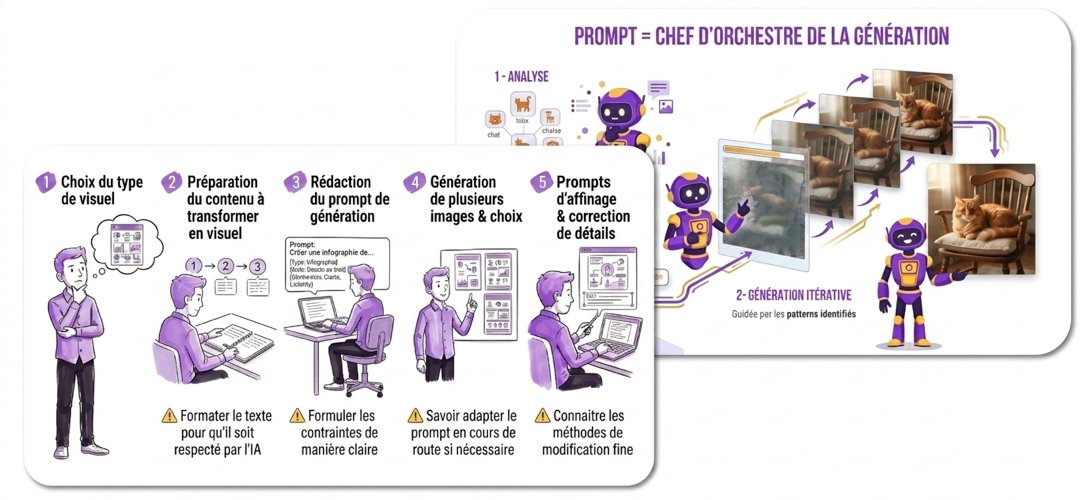 Création de visuels/slides PPT avec l'IA